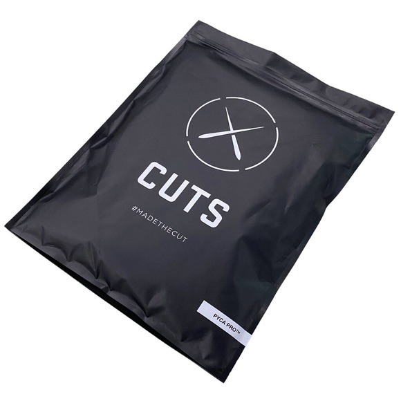 Cuts Clothing Men's Split Hem Crew Neck Signature Fit Tee T-Shirt - Desert Palm - Picture 3 of 3